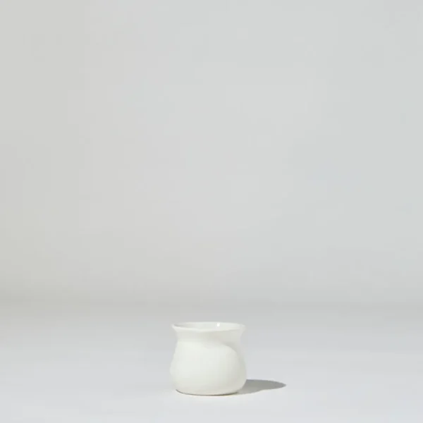 Marmoset Found Ceramics | Decorating | Tubby Vase Snow (XS)