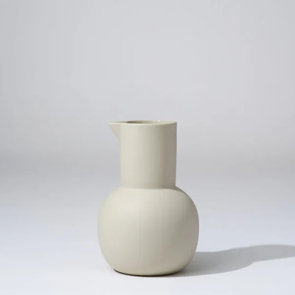 Marmoset Found Ceramics | Jugs | Yala Jug, Large, Chalk