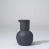 Marmoset Found Ceramics | Jugs | Yala Jug, Large, Charcoal