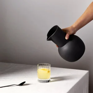 Marmoset Found Ceramics | Jugs | Yala Jug, Large, Charcoal