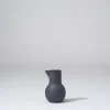 Marmoset Found Ceramics | Jugs | Yala Jug, Small, Charcoal