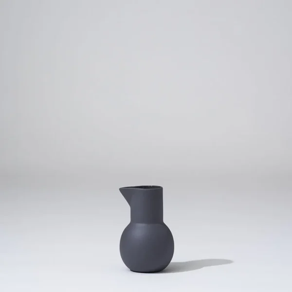 Marmoset Found Ceramics | Jugs | Yala Jug, Small, Charcoal