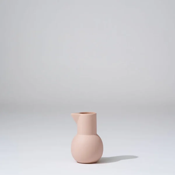 Marmoset Found Ceramics | Jugs | Yala Jug, Small, Icy Pink