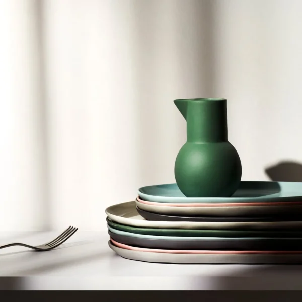 Marmoset Found Ceramics | Jugs | Yala Jug, Small, Moss